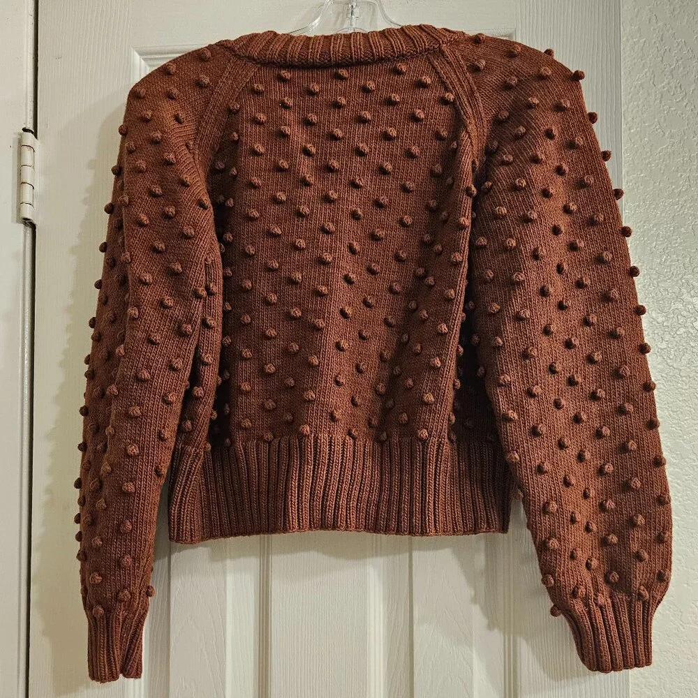 Misha & Puff Cropped Popcorn Cardigan - Picture 4 of 6